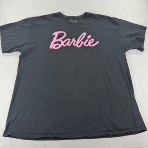 Streetwear Graphic Tee Black Pink Barbie Grunge‎ Skate Y2K Unisex